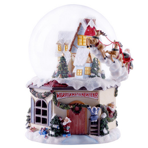 New Arrival Christmas Decoration Kit Souvenirs Music Snow Globe