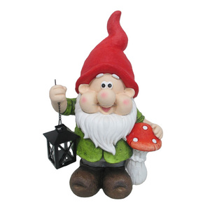 Wholesale Garden Chinese Mini Gnome With Light Moulds Christmas Gnome Ornament