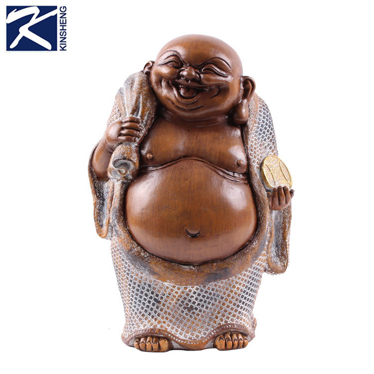 Indoor Decoration Design Resin New Home Decoration Eco-friendly Handmade Buddha Figurine Artificial Africa Custom Figurine