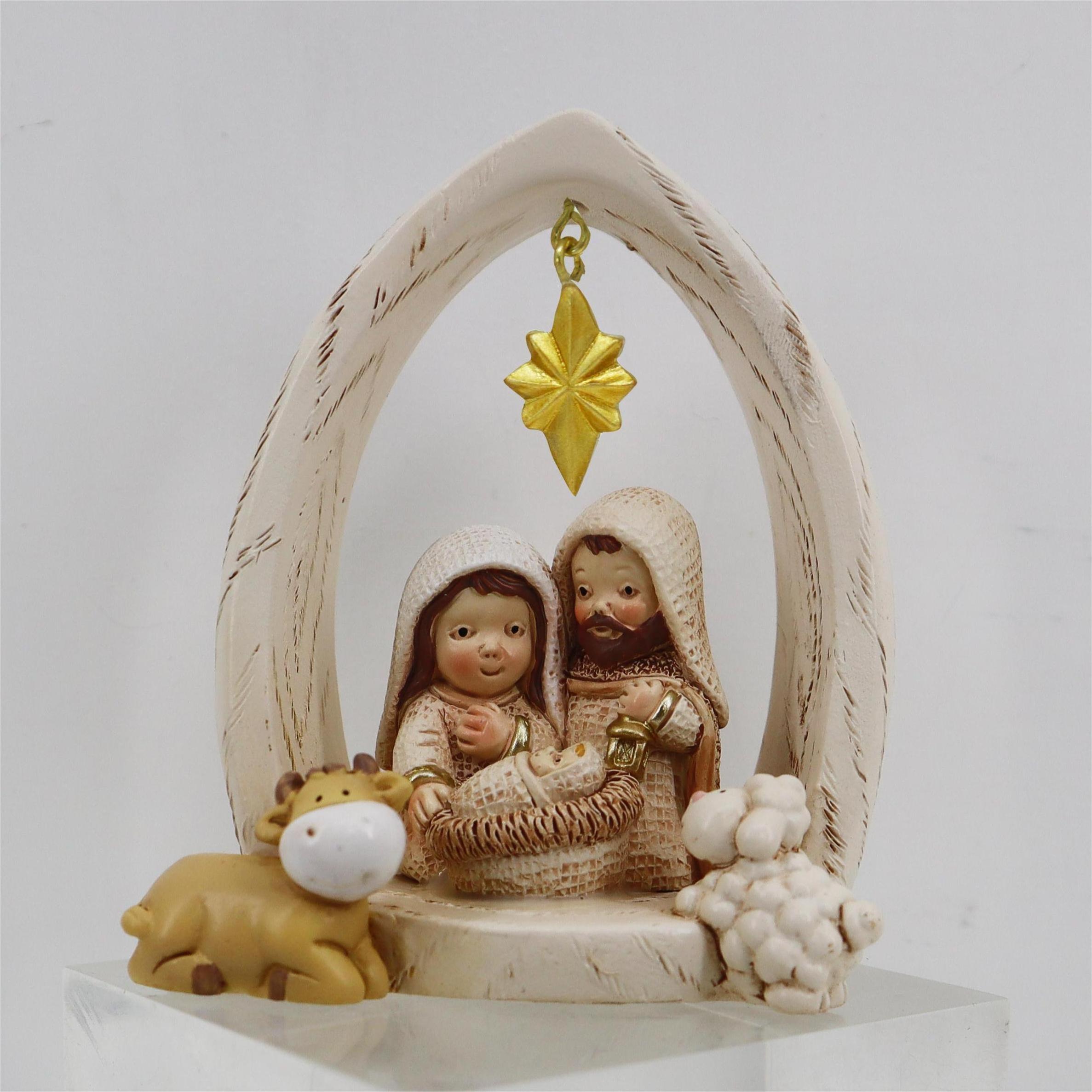 Handmade Christianity Religious Resin Souvenir Child Baby Jesus Statue Figurine