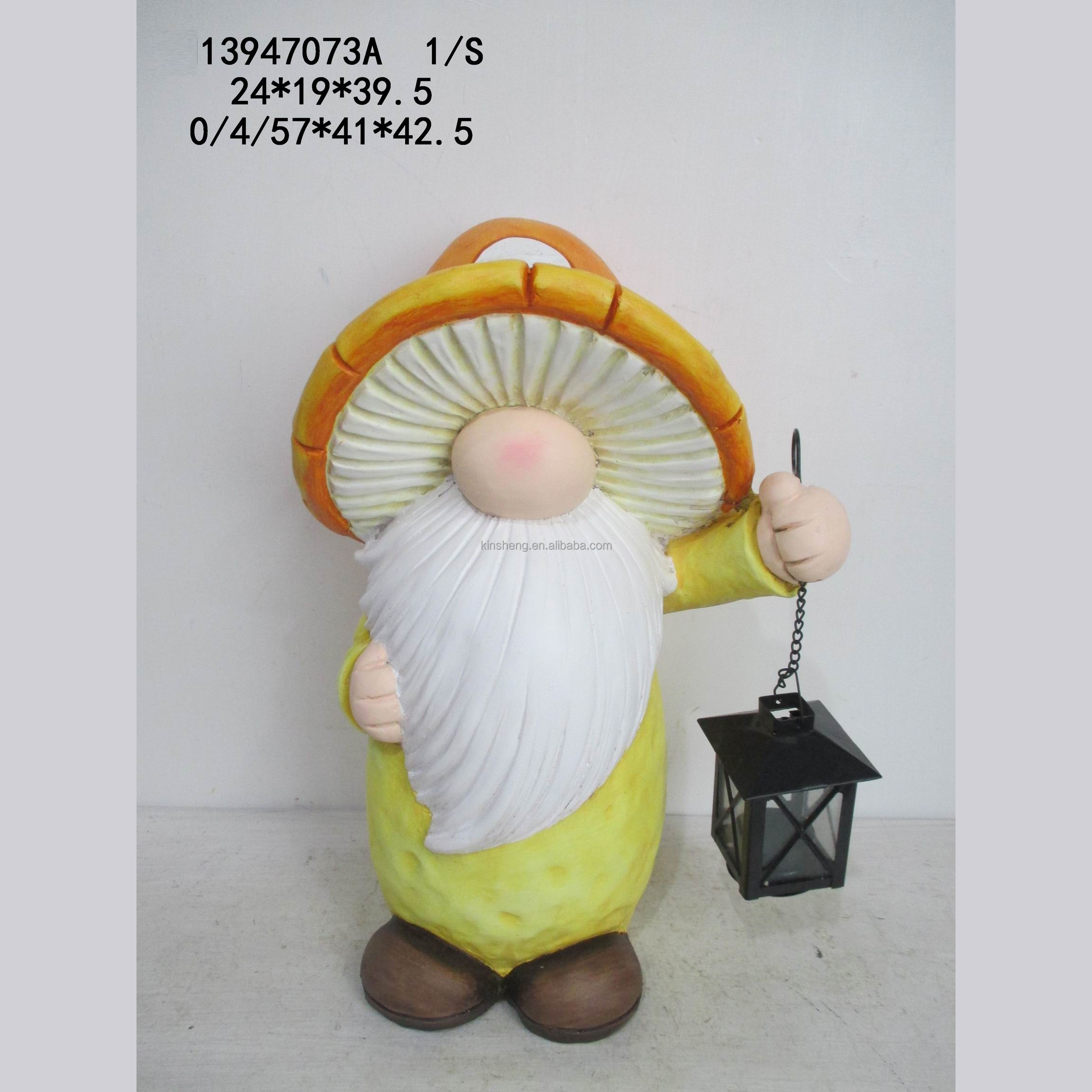 Wholesale Garden Chinese Mini Gnome With Light Moulds Christmas Gnome Ornament