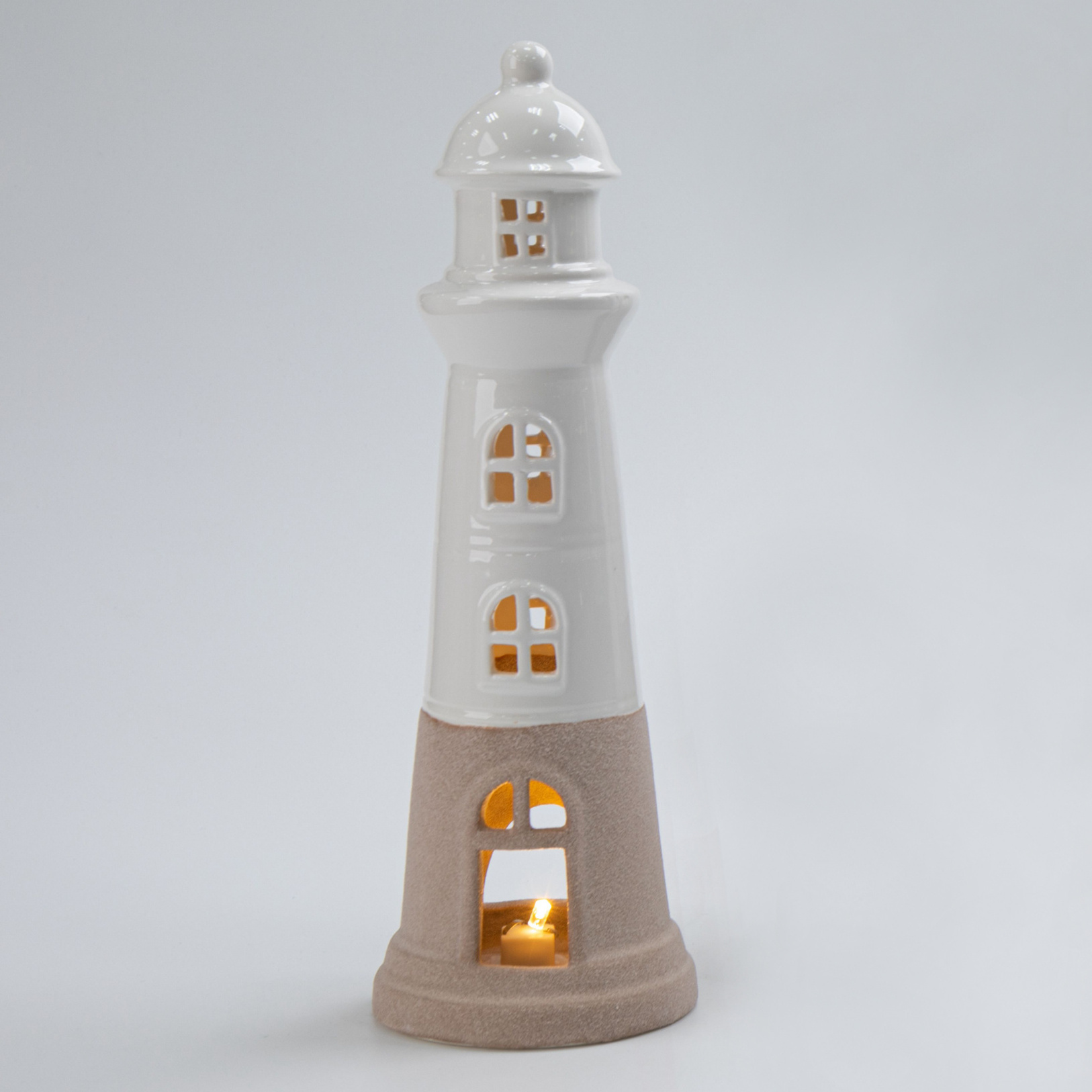 New Design Creative Lighthouse Table Lamp Ocean Style Ceramic Beach Tourist Souvenir