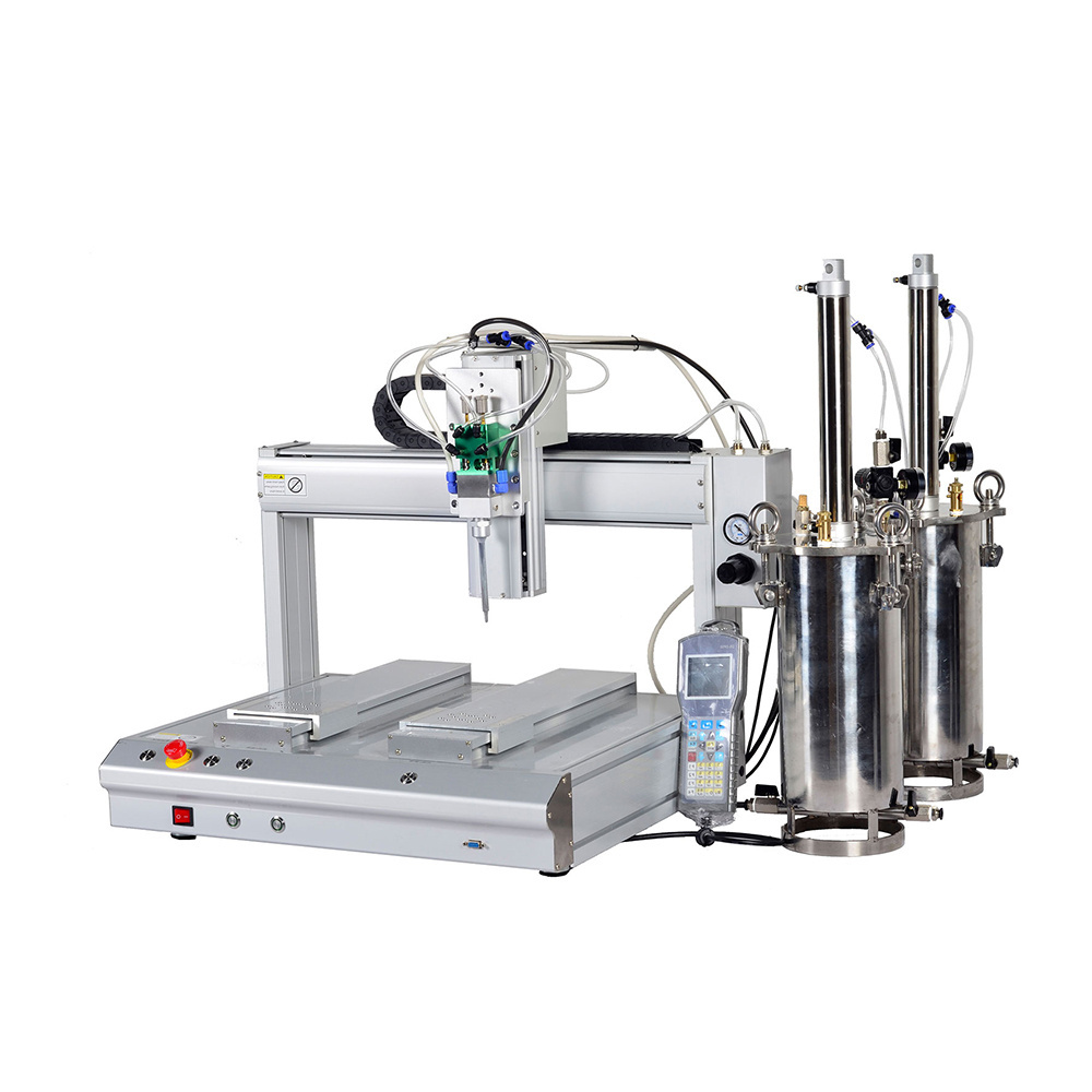 Lcd Glue Dispensing System IC Bonding Machine With 3 Axis For Glue Epoxy Adhesive Dispensing