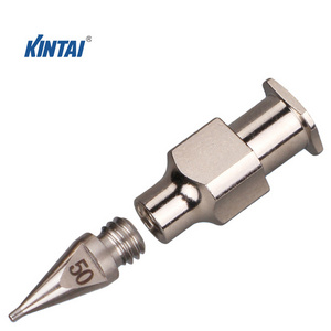 Single-Piece Split Stainless Steel Nozzle Metal Glue Dispensing Syringe Needle Tip