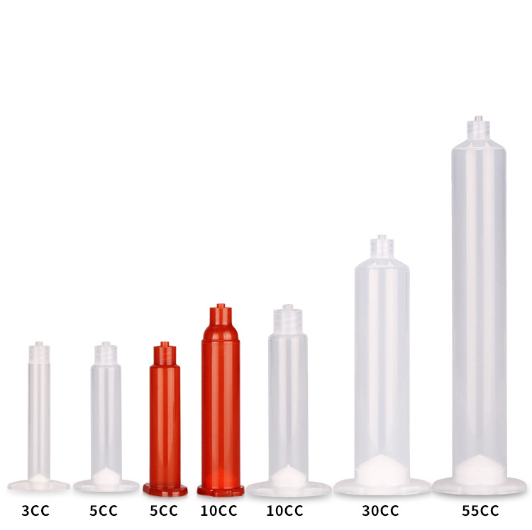 5/10/30/50cc PP Syringe Barrel Optimum Dispensing Cartridges