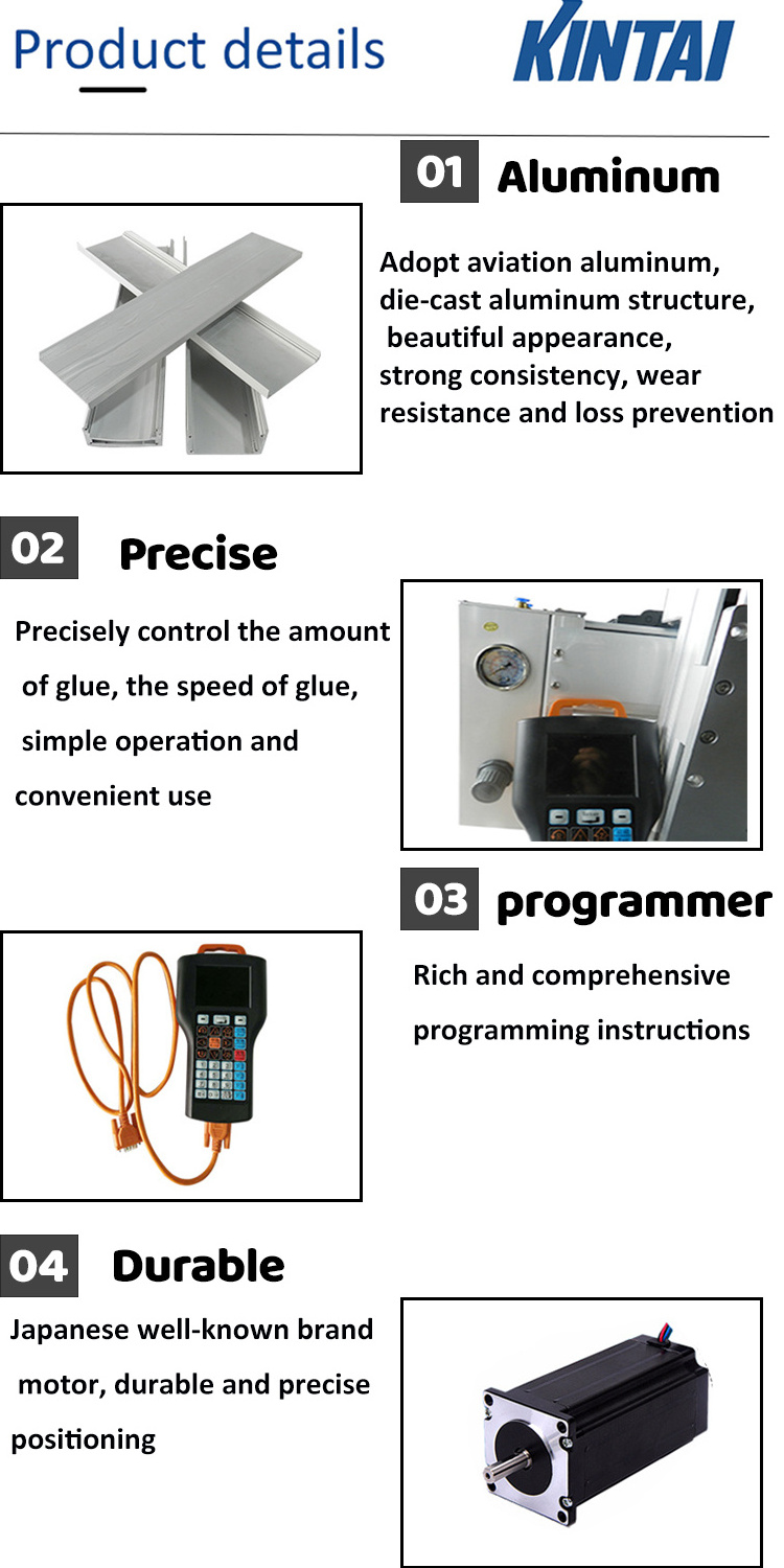 Lcd Glue Dispensing System IC Bonding Machine With 3 Axis For Glue Epoxy Adhesive Dispensing