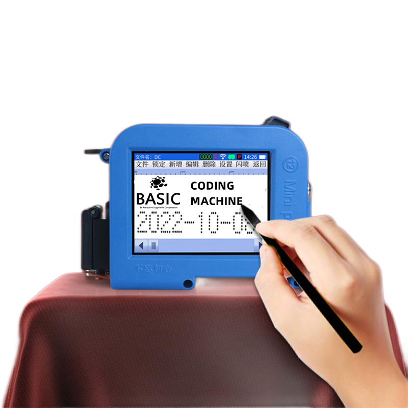 portable inkjet printer mini ink colour inkjet code handheld printer for cosmetic