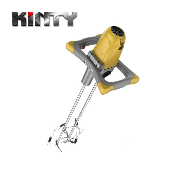 1900W Electric Two Paddle Agitator Profession Electric Cement Hand Paint Mixer Blender With Agitator Propeller