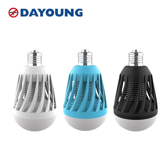 Dayoung Warm light UV LED 365nm 2 in 1 Patent Bug Zapper Led  Electric Mosquito Killer Lamp Insect Mosquito Killer Bulb