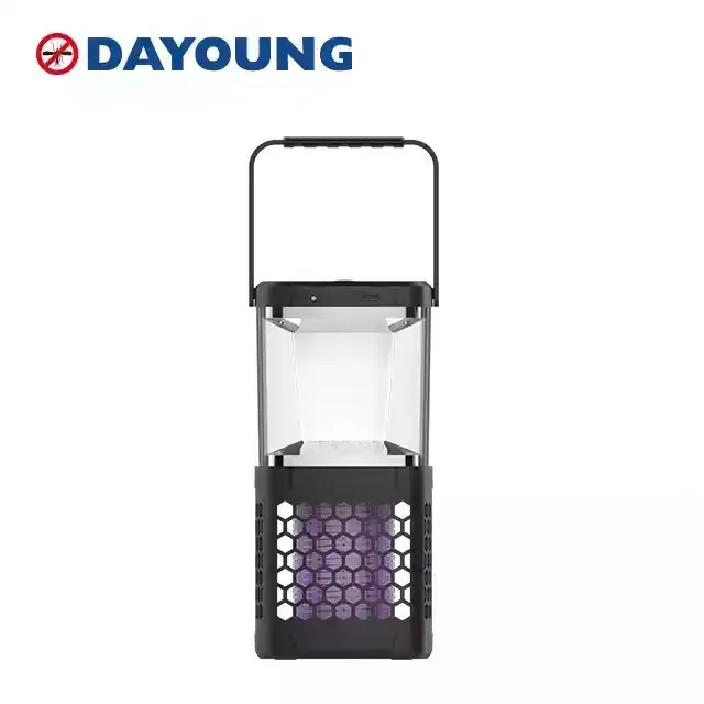 High Quality Outdoor Portable Rechargeable Bug Zapper Light 1800Mah Lithium Battery Mosquito Killer Lamp