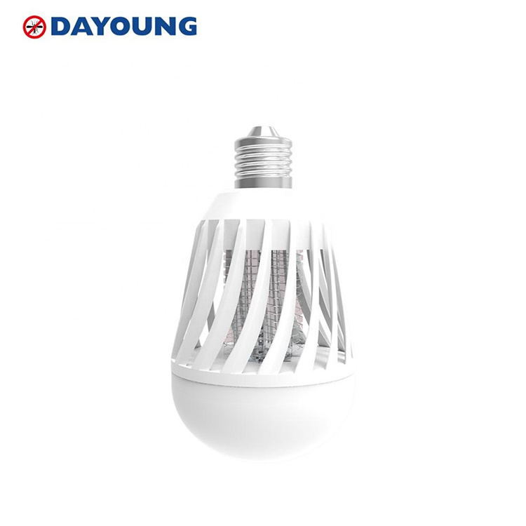 Dayoung Warm light UV LED 365nm 2 in 1 Patent Bug Zapper Led  Electric Mosquito Killer Lamp Insect Mosquito Killer Bulb