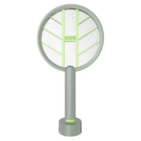 Free Sample Electric Shock Indoor Rechargeable Handheld Racket Insect Fly Mosquito Swatter Killer