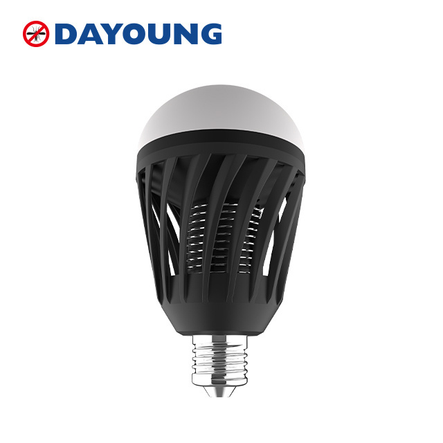 Dayoung Warm light UV LED 365nm 2 in 1 Patent Bug Zapper Led  Electric Mosquito Killer Lamp Insect Mosquito Killer Bulb