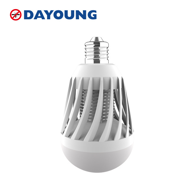 Dayoung Warm light UV LED 365nm 2 in 1 Patent Bug Zapper Led  Electric Mosquito Killer Lamp Insect Mosquito Killer Bulb