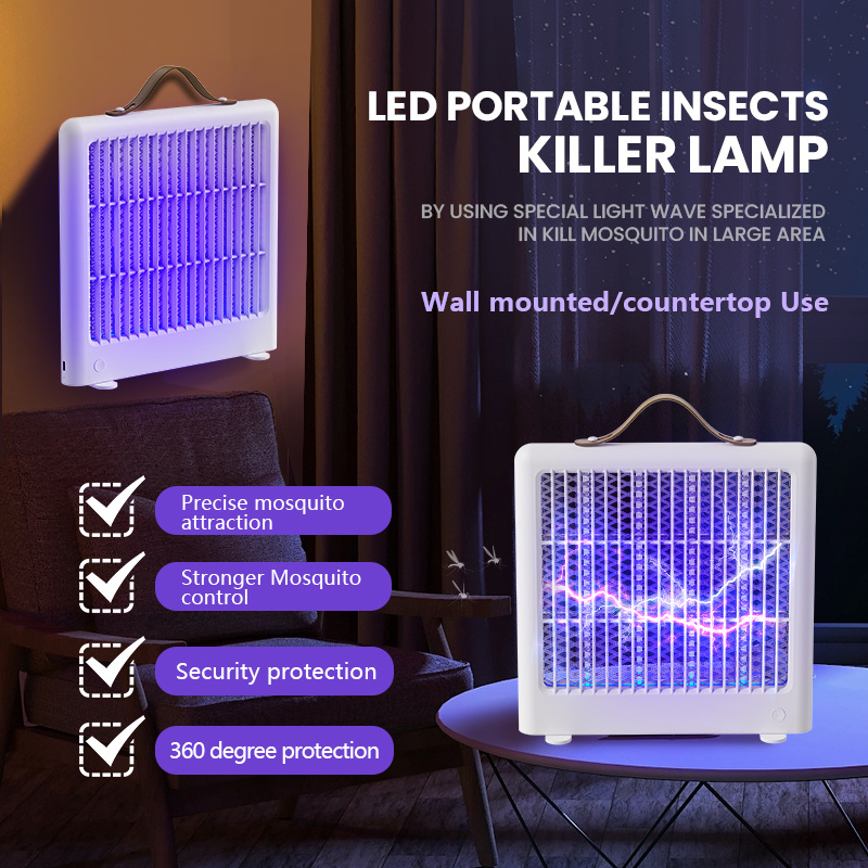 Dayoung Indoor Bug Zapper Usb Portable Anti Mosquito Lamps Rechargeable Uv Led Mosquito Killer Lamp Electric