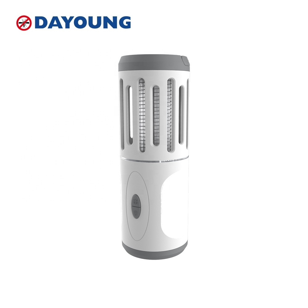 Good Packaging Mosquito Killer Torch 6W Outdoor 2 in 1 Rechargeable Anti-Mosquito Lamp Mosquito Killer