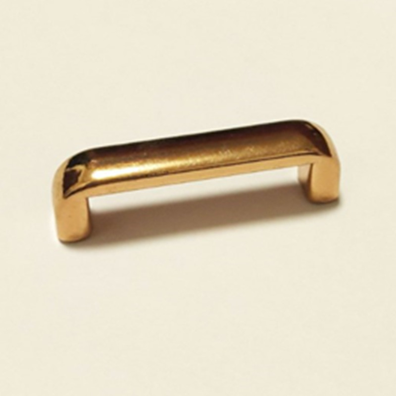 High Quality Brushed Gold Truncated Cone Cabinet Handle Furniture Hardware Modern Dresser Drawer Aluminum Round Knob