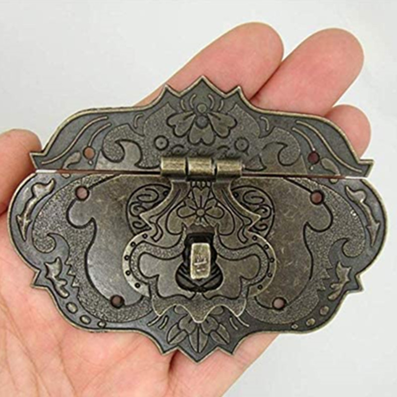 Butterfly Design Antique Bronze Hasp Latch for Wooden Wine Box