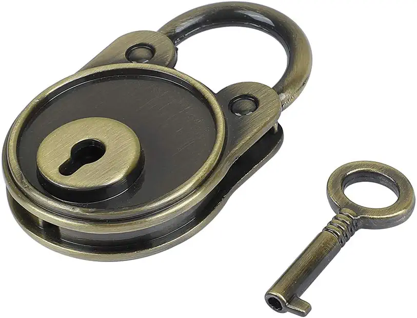 67mm Large Bear Shape Padlock With Key For A Escape Game Rooms In Silver Color Gold Color Antique Brass Color