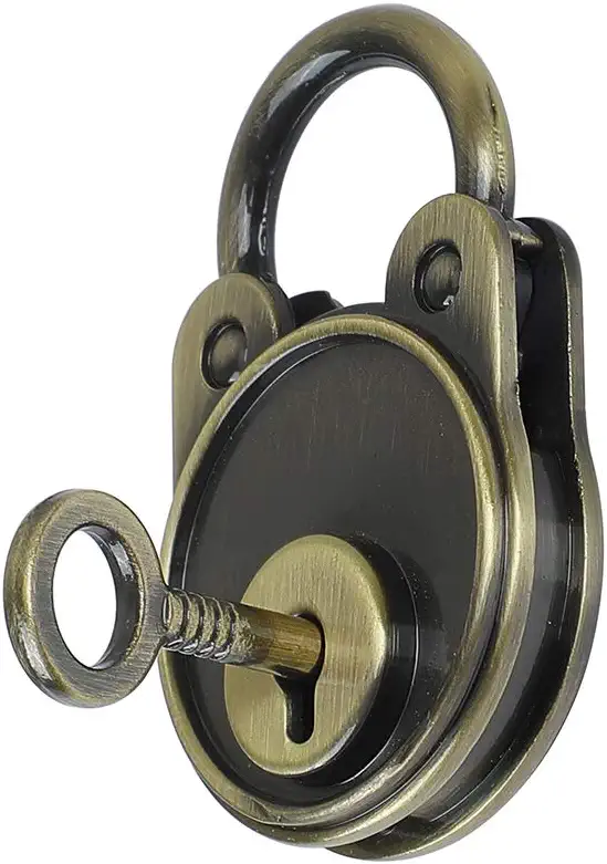 67mm Large Bear Shape Padlock With Key For A Escape Game Rooms In Silver Color Gold Color Antique Brass Color