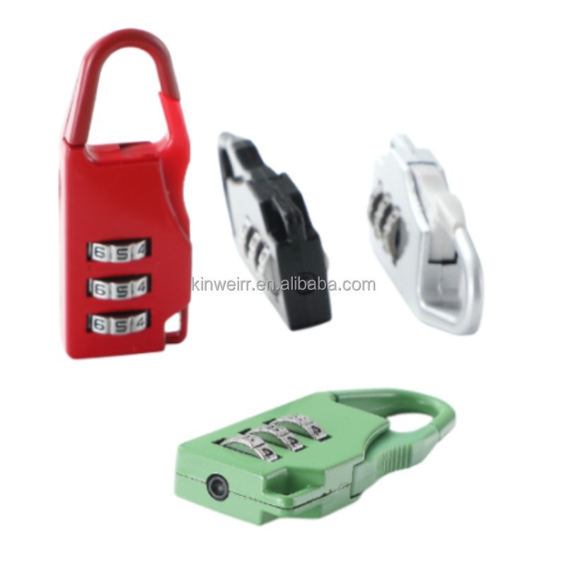 Mini Dial Digit Number Code Password Combination Padlock Security Travel Safe Lock for Luggage