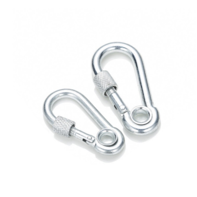 China Factory High Quality Stainless Steel Snap Hook With Eyelet And Screw