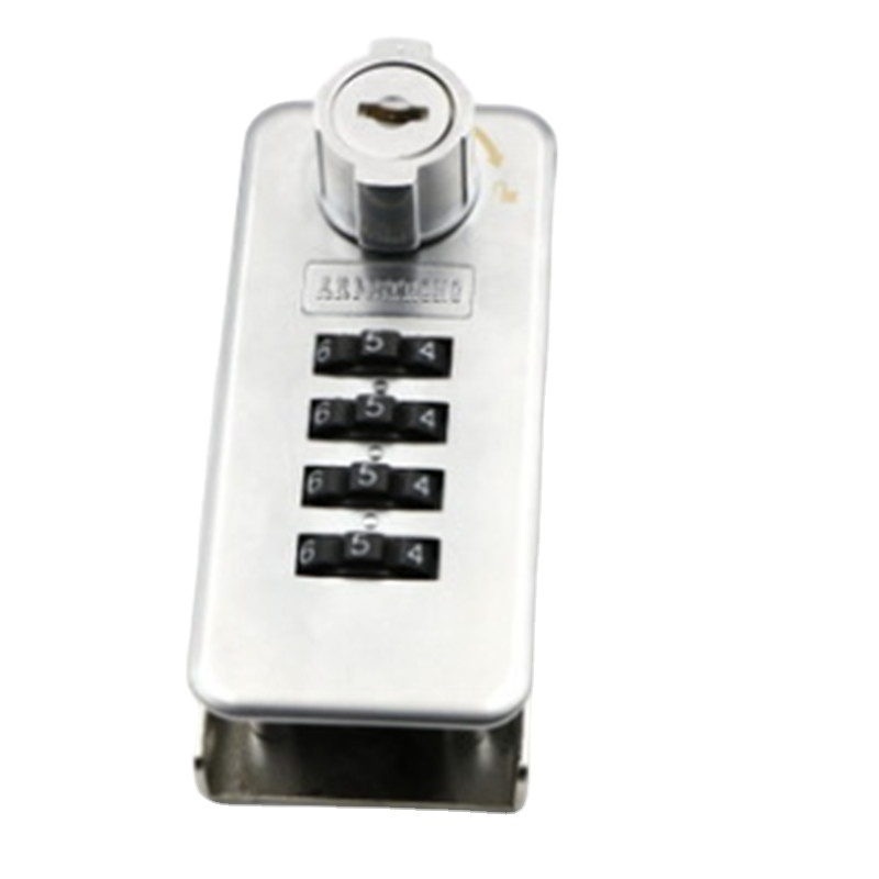 New Product Recommendation Black Metal Security Combination Door Lock Combination Lock Cabinet Luggage Lock