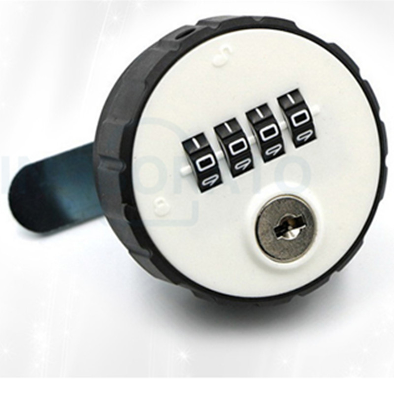 New Product Recommendation Black Metal Security Combination Door Lock Combination Lock Cabinet Luggage Lock