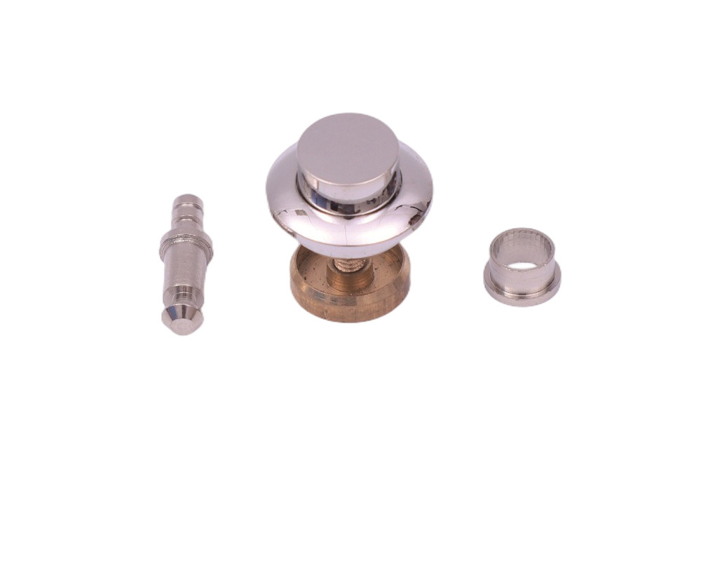 Spot supply RV drawer cabinet door press lock tatami bounce cabinet door lock hidden embedded circular button lock