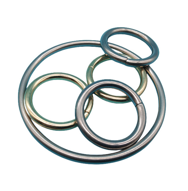 Wholesale Customization Stainless Steel Metal O-Ring Shower Curtain Metal Iron Curtain Eye Ring Circular Belt Ring