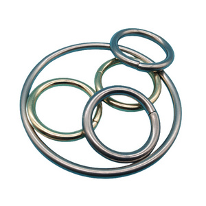 Wholesale Customization Stainless Steel Metal O-Ring Shower Curtain Metal Iron Curtain Eye Ring Circular Belt Ring