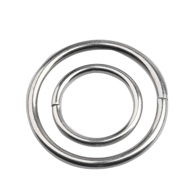 Wholesale Customization Stainless Steel Metal O-Ring Shower Curtain Metal Iron Curtain Eye Ring Circular Belt Ring