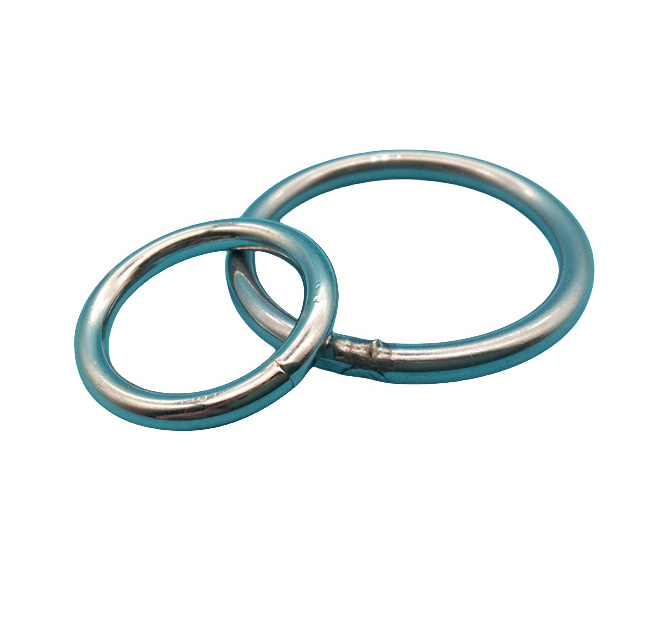 Wholesale Customization Stainless Steel Metal O-Ring Shower Curtain Metal Iron Curtain Eye Ring Circular Belt Ring