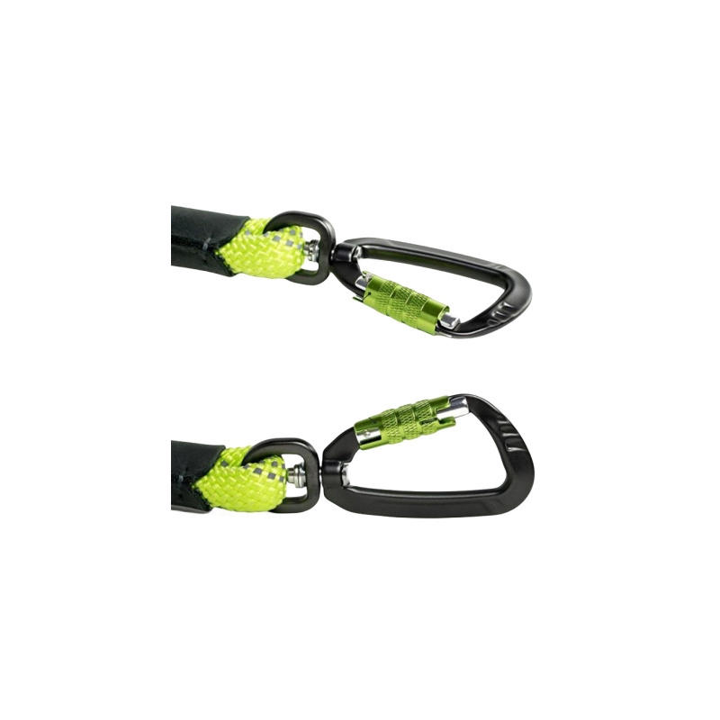 New Product Sale Manufacturer Direct Black Spring Carabiner Hook  Dog Carabiner Hook Hammock Buck