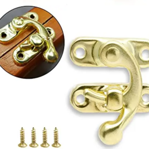 2023 New Factory Direct Sales Zinc Alloy Swing Lock Clasp  Diy Twist Turn Locks  Box Lock