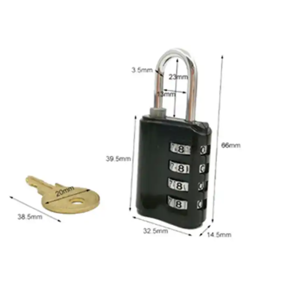 Popular New Product Manufacturers Direct Selling Door Padlock With Master Key Password Padlock  Combination Padlock