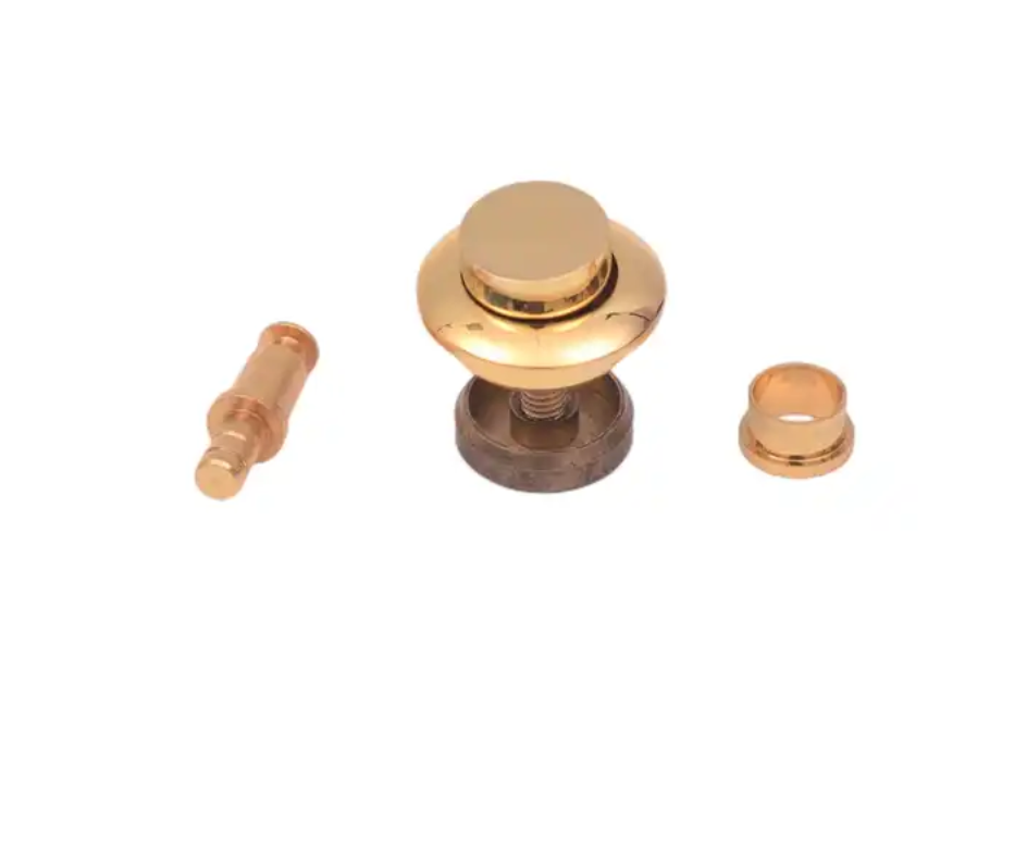 New Popular Gold Jewelry Box Push Button Lock Metal Push Button Lock Button Lock