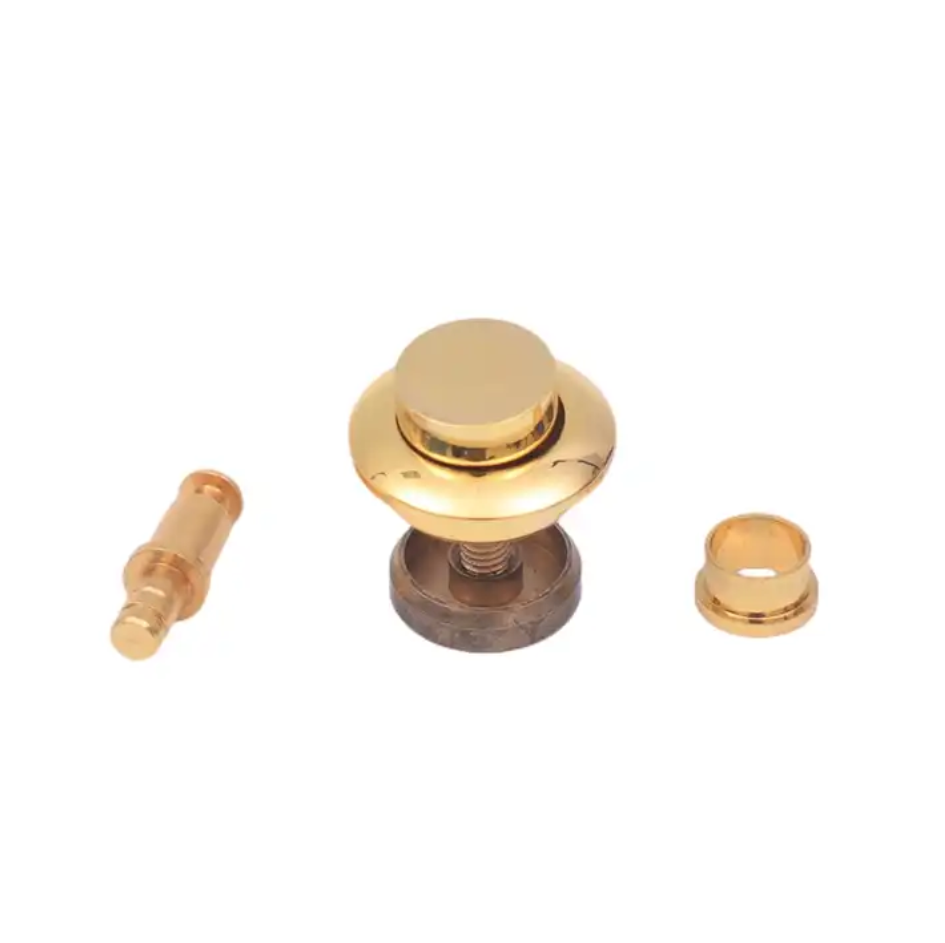 New Popular Gold Jewelry Box Push Button Lock Metal Push Button Lock Button Lock