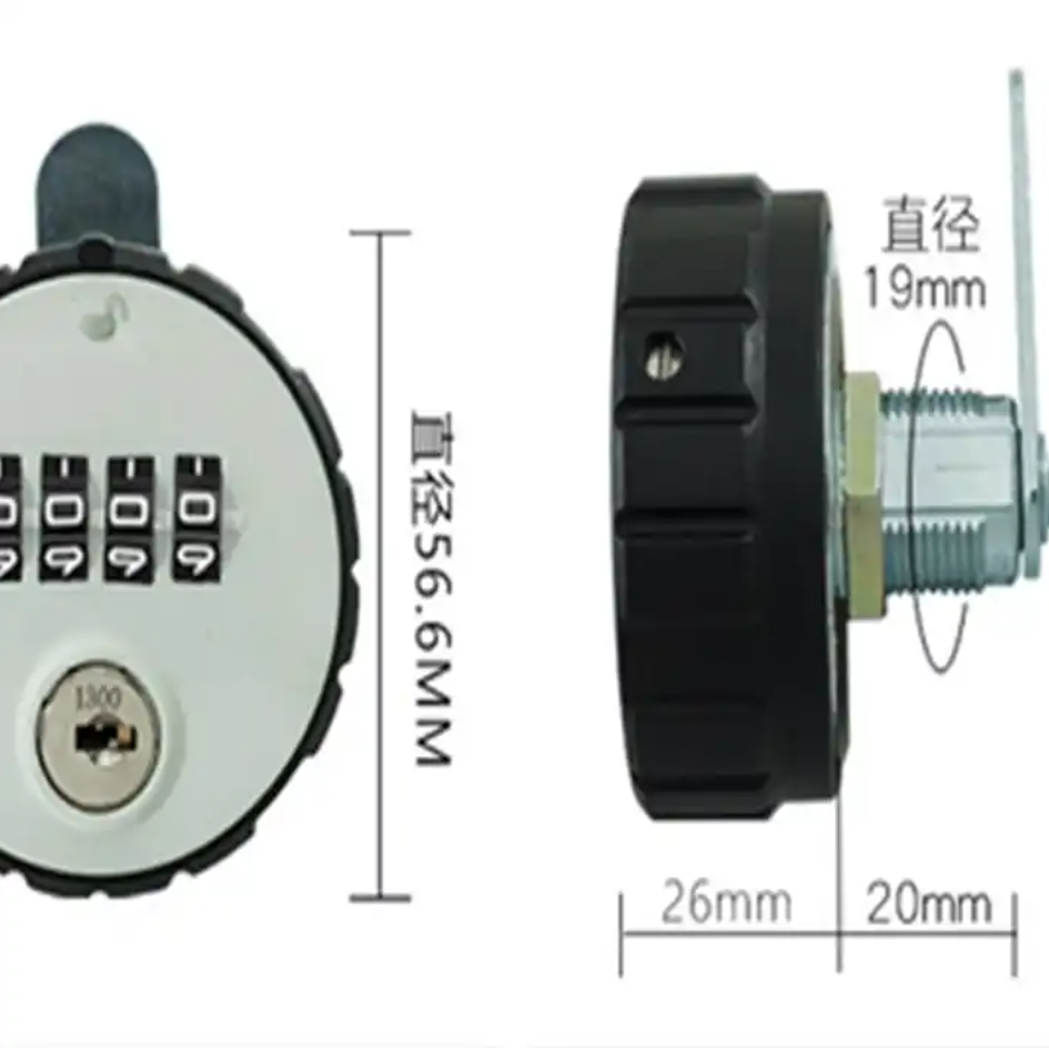 2023 Most Popular Metal Cabinet Door Lock Password Mailbox Cabinet Door Lock  Luggage Lock