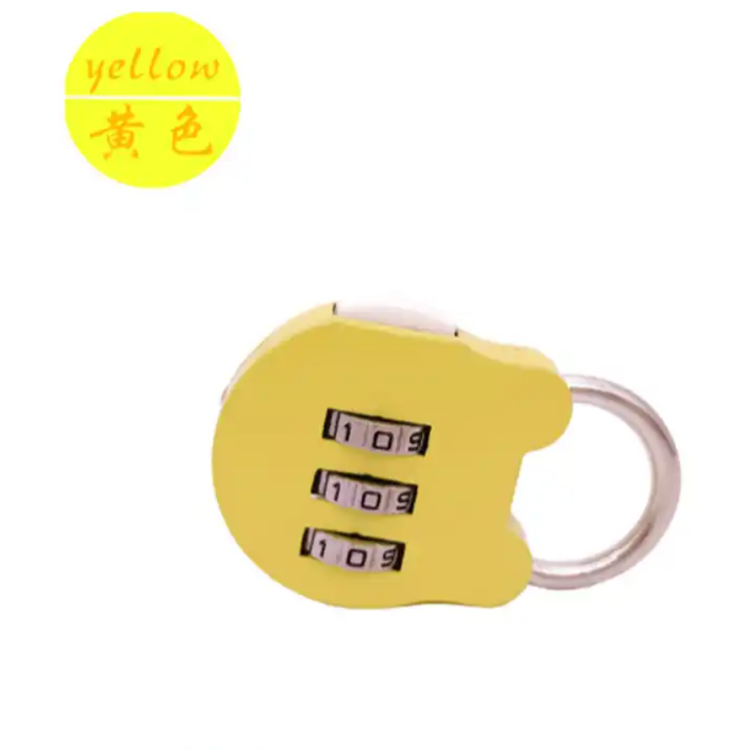 Wholesale High Quality Black Master Key Padlock Padlock Master Key Pink Combination Padlock