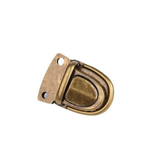 China Popular New Products 42*30mm Antique Brass Metal Cabinet Door Lock Security Combination Door Lock Bag Locks