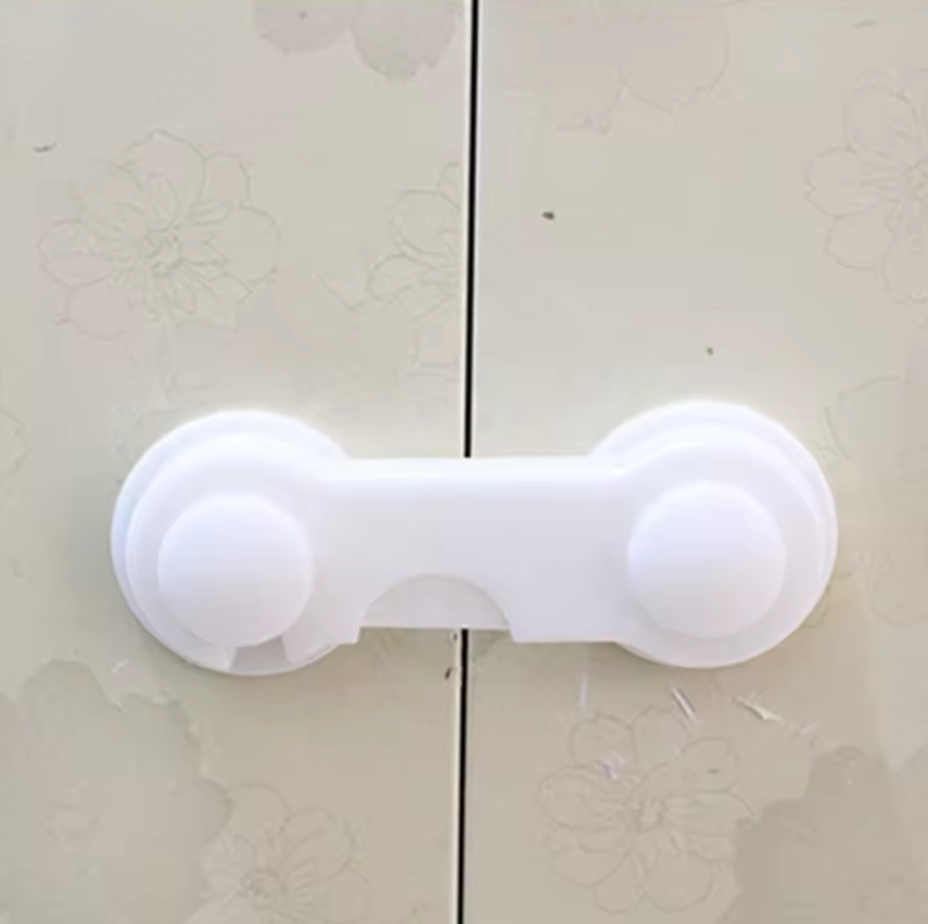 Wholesale High Quality Child Safety Cabinet Lock Plastic Adjustable Child Lock Baby Safety Cabinet Lock