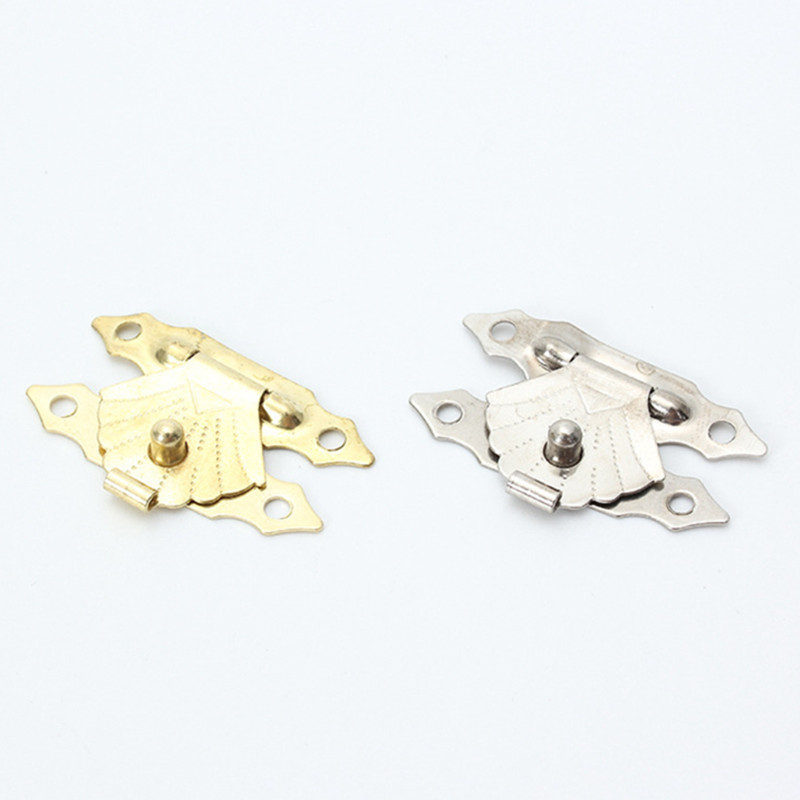 Wholesale Brass Color Small Metal Box Lock Clasp Latch For Wooden Box In Bulk Price