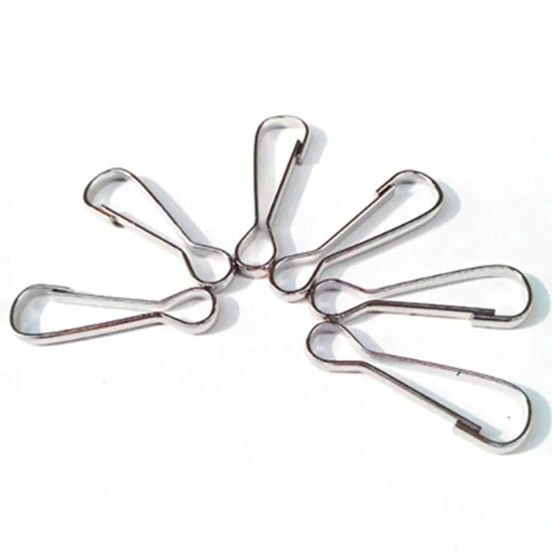 Wholesale high quality small  practical metal accessories parts metal lanyard hook buckle