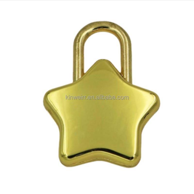 Wholesale direct sales  office drawer padlock cute laptop lock outdoor backpack decoration lock