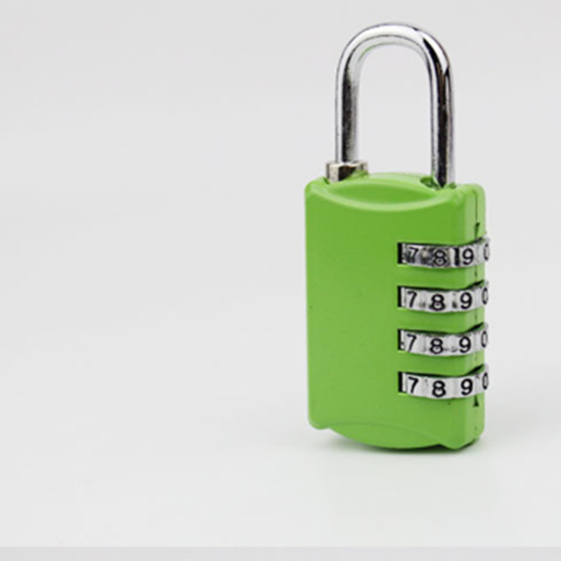 Fashion Colorful Resettable Coded Padlock Password combination lock for Children Schoolbag Drawer