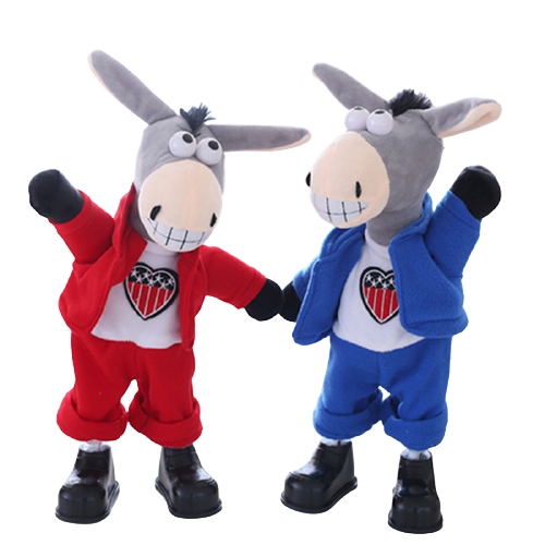 Factory Wholesale Electric Talking Donkey Plush Music Dancing Talking Record Walking Stuffed Toy