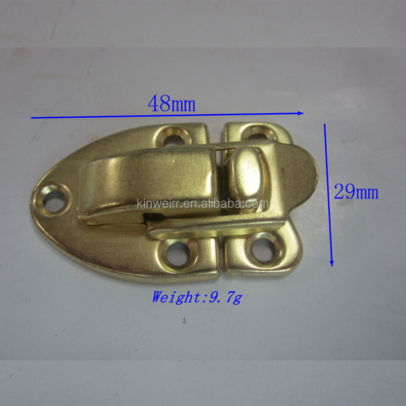 Light Gold Metal Cabinet Lock Box Lock Luggage Luck Tool Box Lock