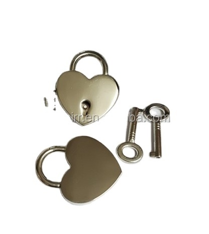 High Quality Jewelry Case Padlock Gym locker padlock Love Heart Shape Lock