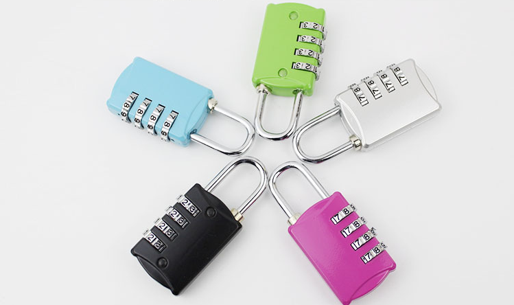 Zinc Alloy 4 Digit Travel Luggage TSA Combination Lock